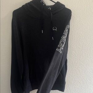Cinch Black Pullover Hoodie for Men